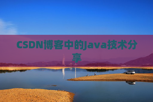 CSDN博客中的Java技术分享